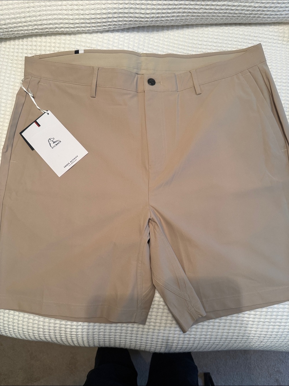 Rhoback Men's Looper Delta Short - Beige